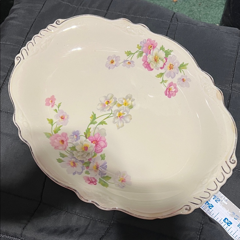 Homer Laughlin Ivory Oval Platter